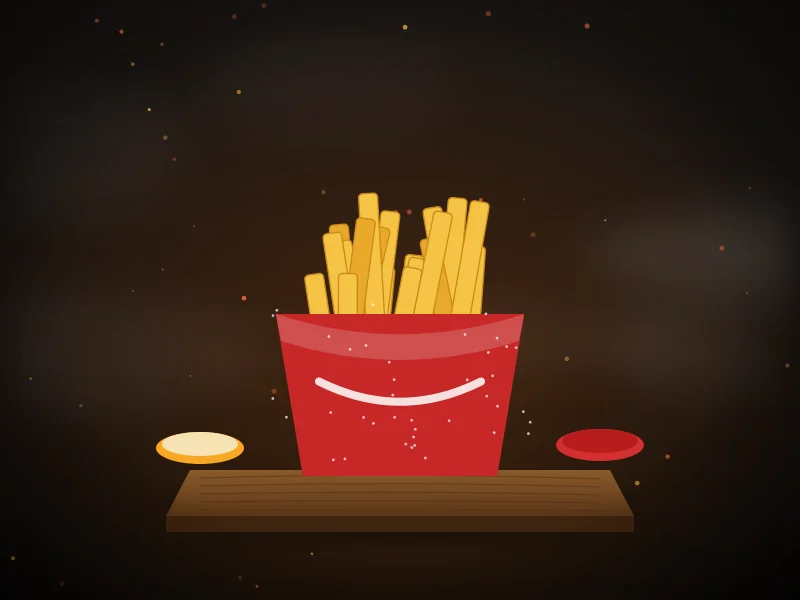 Fritas rústicas